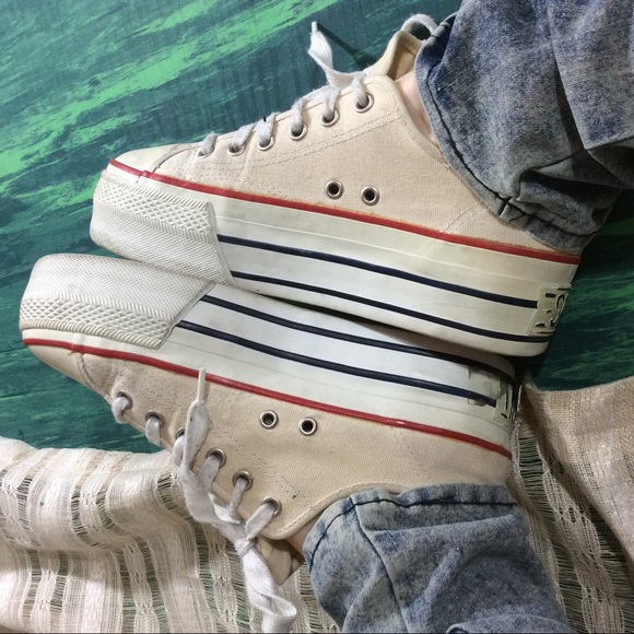 esprit platform sneakers